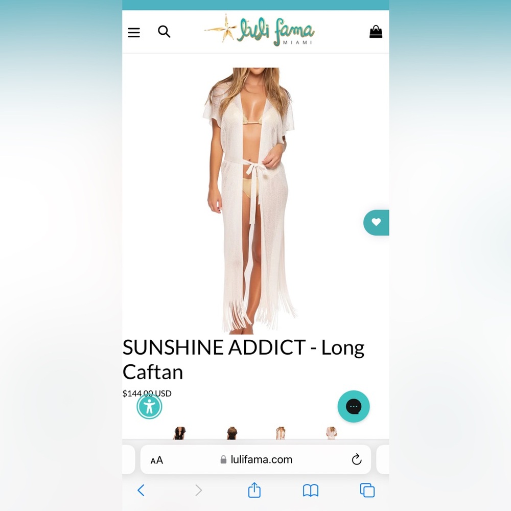 Luli Fama SUNSHINE ADDICT - Long Caftan